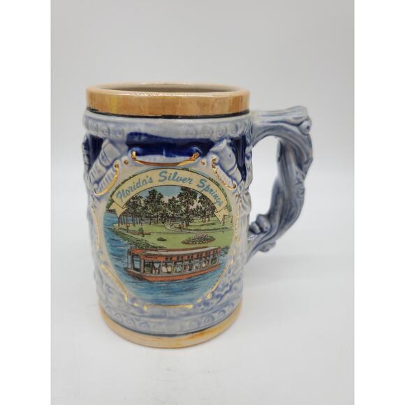 Beer Stein - Florida Silver Springs - 5" - Picture 1 of 4